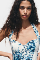 PRINTED SHORT DRESS