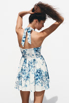 PRINTED SHORT DRESS