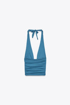 SOLANA HALTER TOP