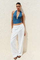SOLANA HALTER TOP