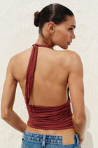 SOLANA HALTER TOP