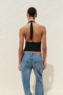 SOLANA HALTER TOP