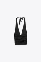 SOLANA HALTER TOP