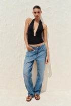 SOLANA HALTER TOP