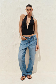 SOLANA HALTER TOP