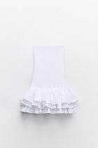 CONTRAST DRESS