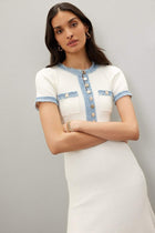 KNITTEE MIDI DRESS