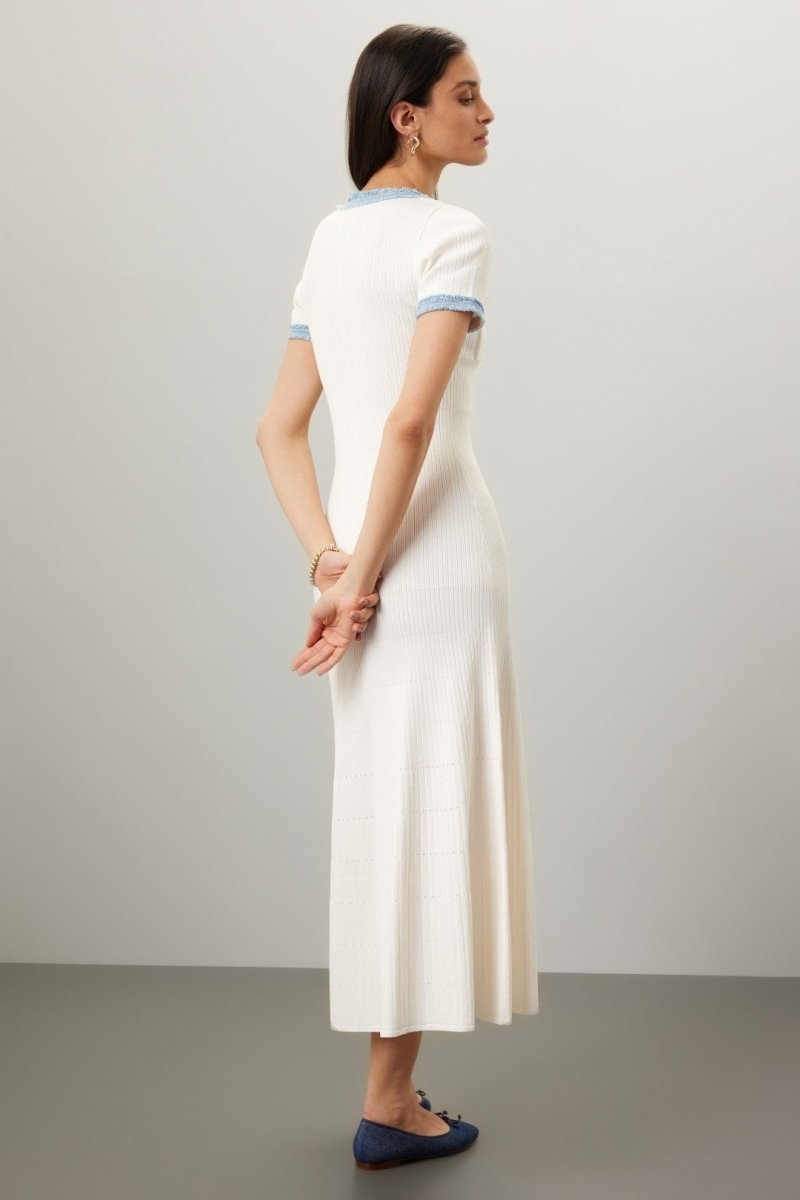 KNITTEE MIDI DRESS