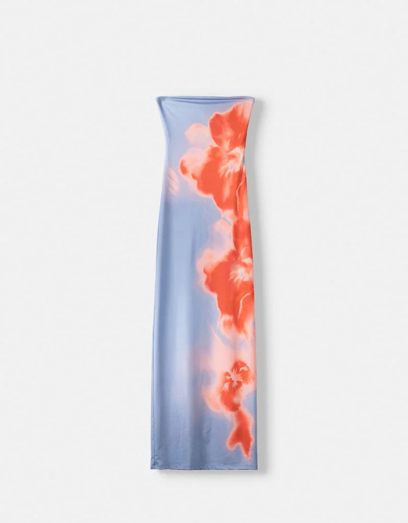 FLORAL MAXI DRESS