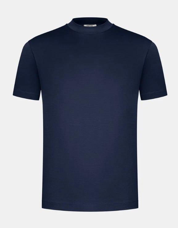 MINIMAL MOCK-NECK TEE