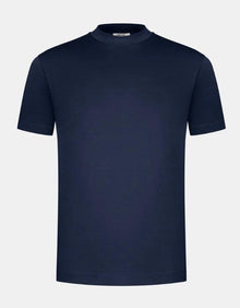 MINIMAL MOCK-NECK TEE