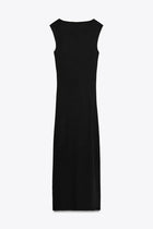 METALLIC MOTIF DRESS