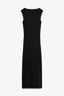 METALLIC MOTIF DRESS