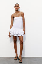 CONTRAST DRESS