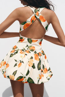 PRINTED SHORT DRESS