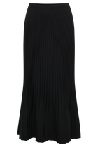 PLEATED MIDI SKIRT