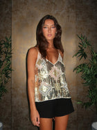 EMBELLISHED TOP