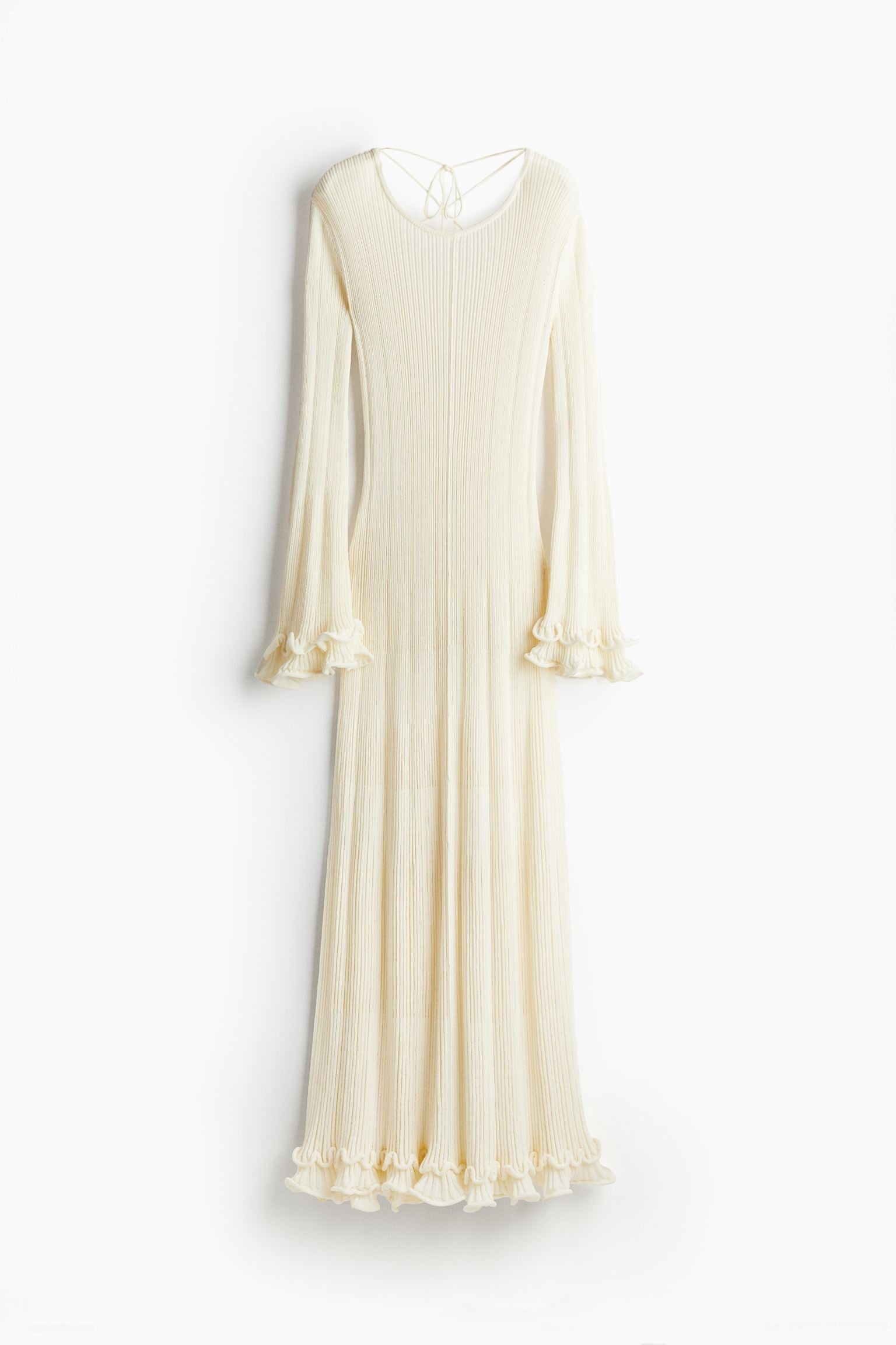 RIB-KNIT DRESS