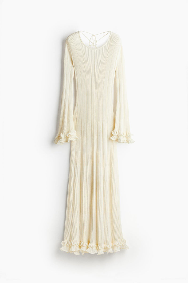 RIB-KNIT DRESS