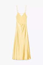 SATIN MIDI DRESS