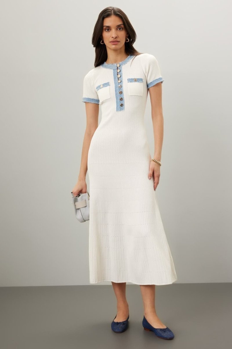 KNITTEE MIDI DRESS