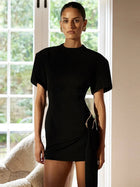 SCULPT MINI DRESS