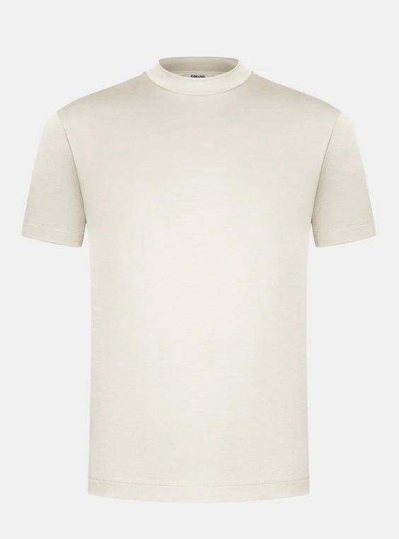 MINIMAL MOCK-NECK TEE