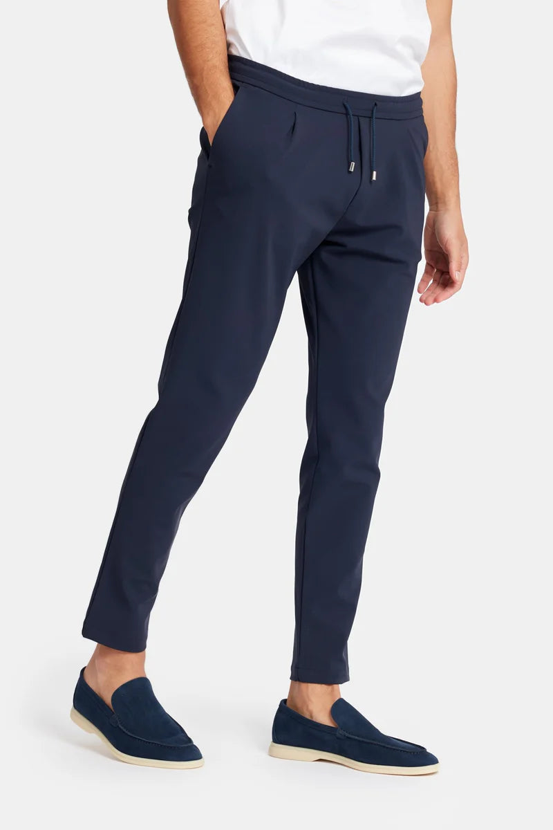 TAILORED DRAWSTRING TROUSERS