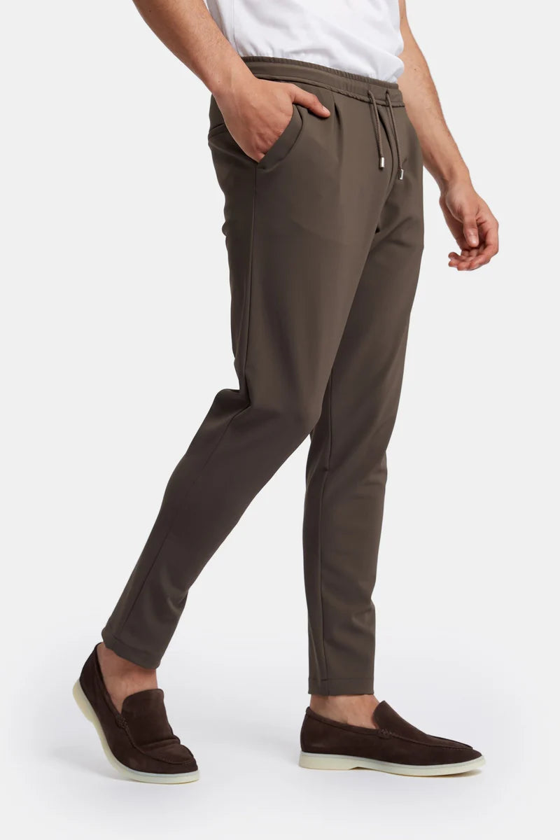 TAILORED DRAWSTRING TROUSERS