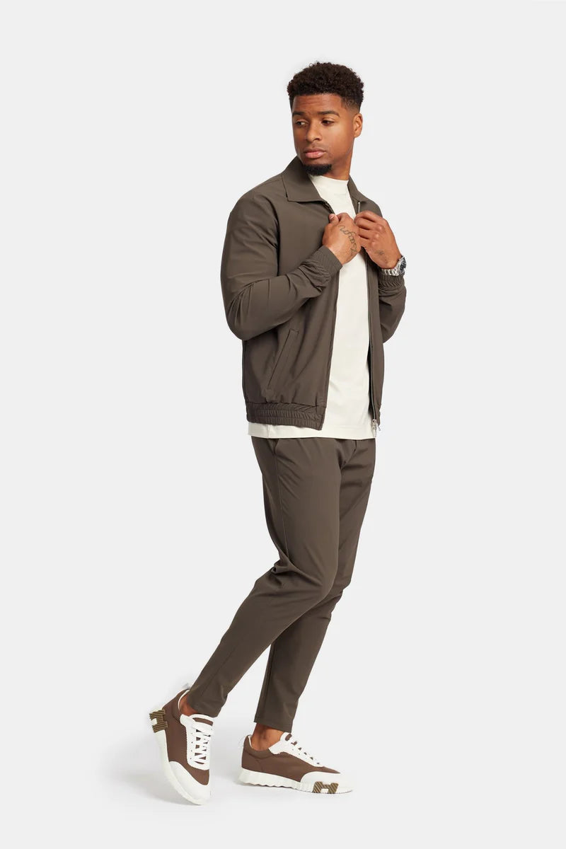 SANDSTONE ZIP TRACKSUIT SET
