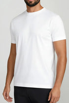 MINIMAL MOCK-NECK TEE