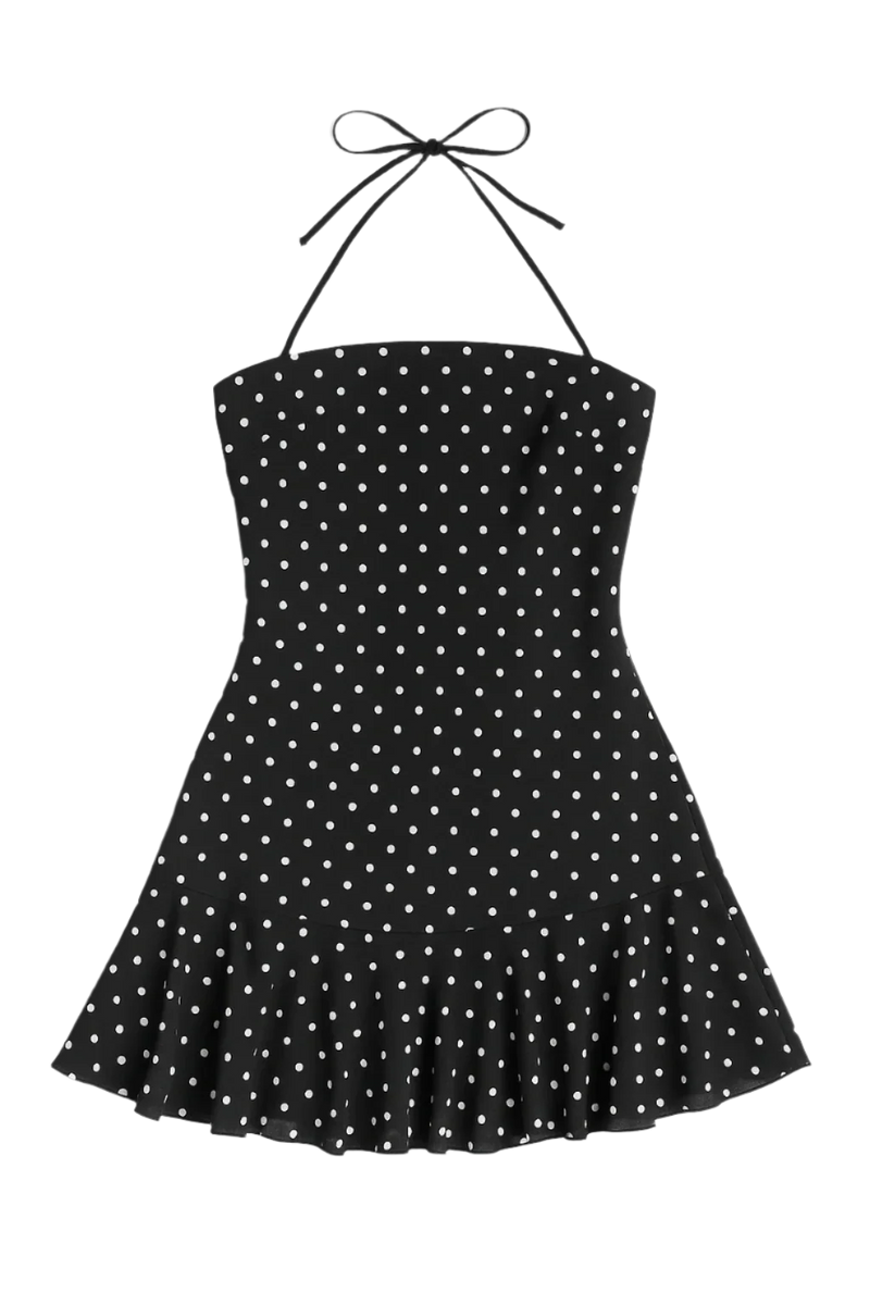 DOTTED DARLING DRESS