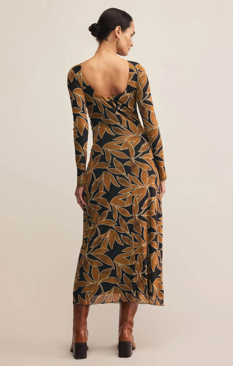 FLORAL MAXI DRESS